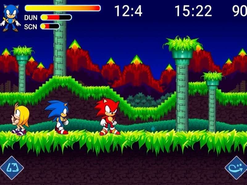 Striker Sonic Flash Supreme character selection